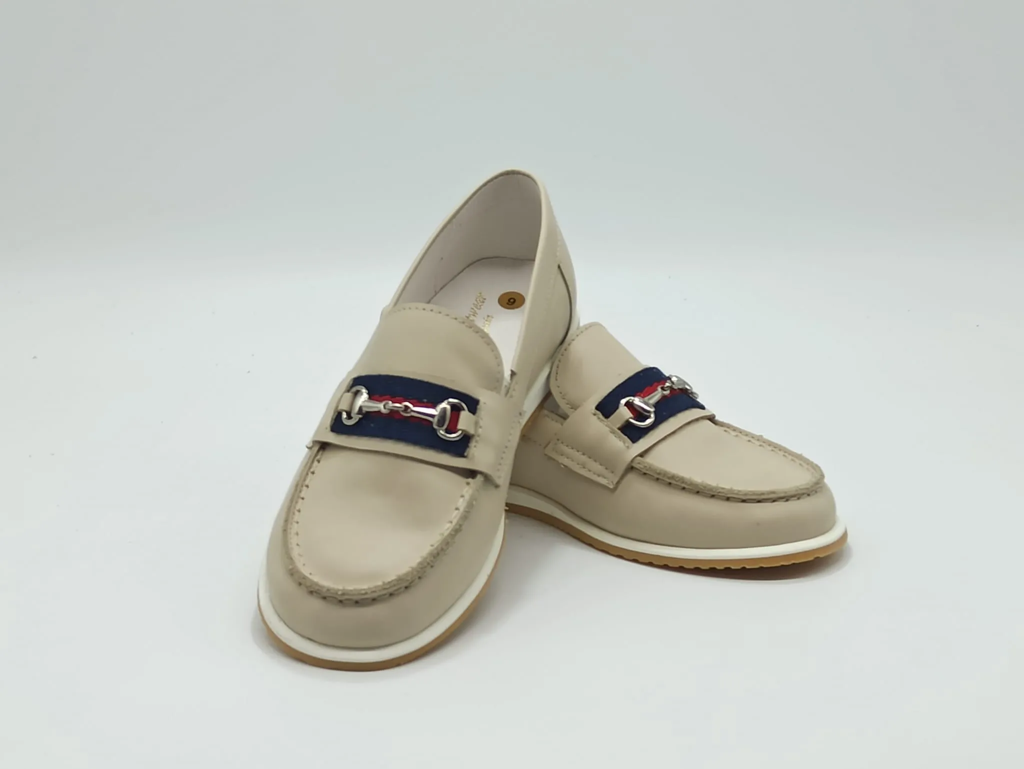 6307 Tan Horsebit Loafers