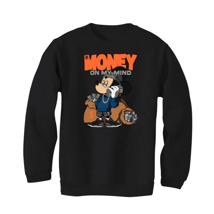 Air Jordan 3 Retro “Fear” | illcurrency Black T-Shirt (money on my mind)