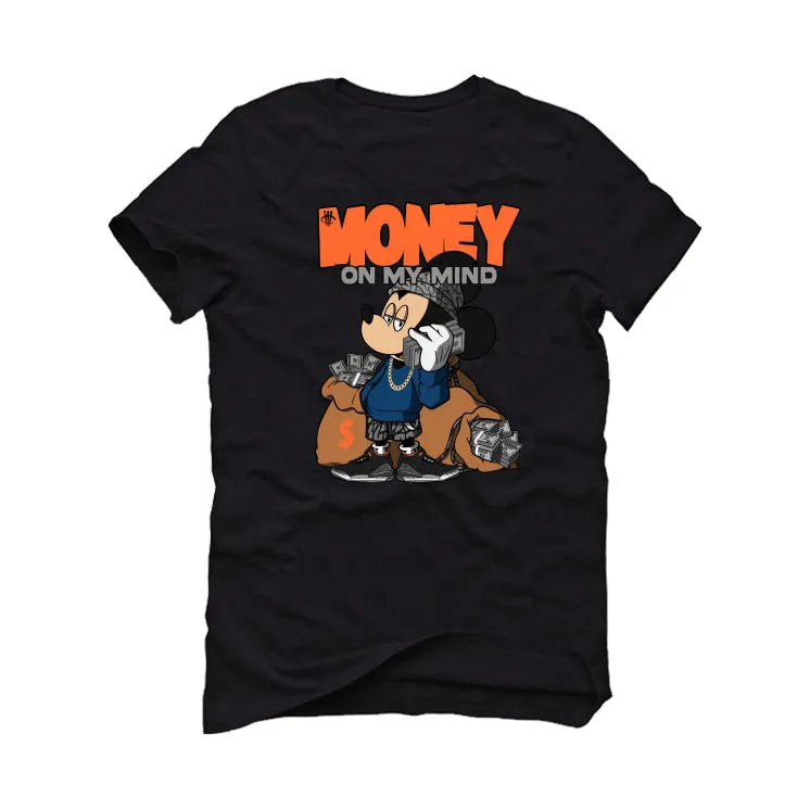 Air Jordan 3 Retro “Fear” | illcurrency Black T-Shirt (money on my mind)