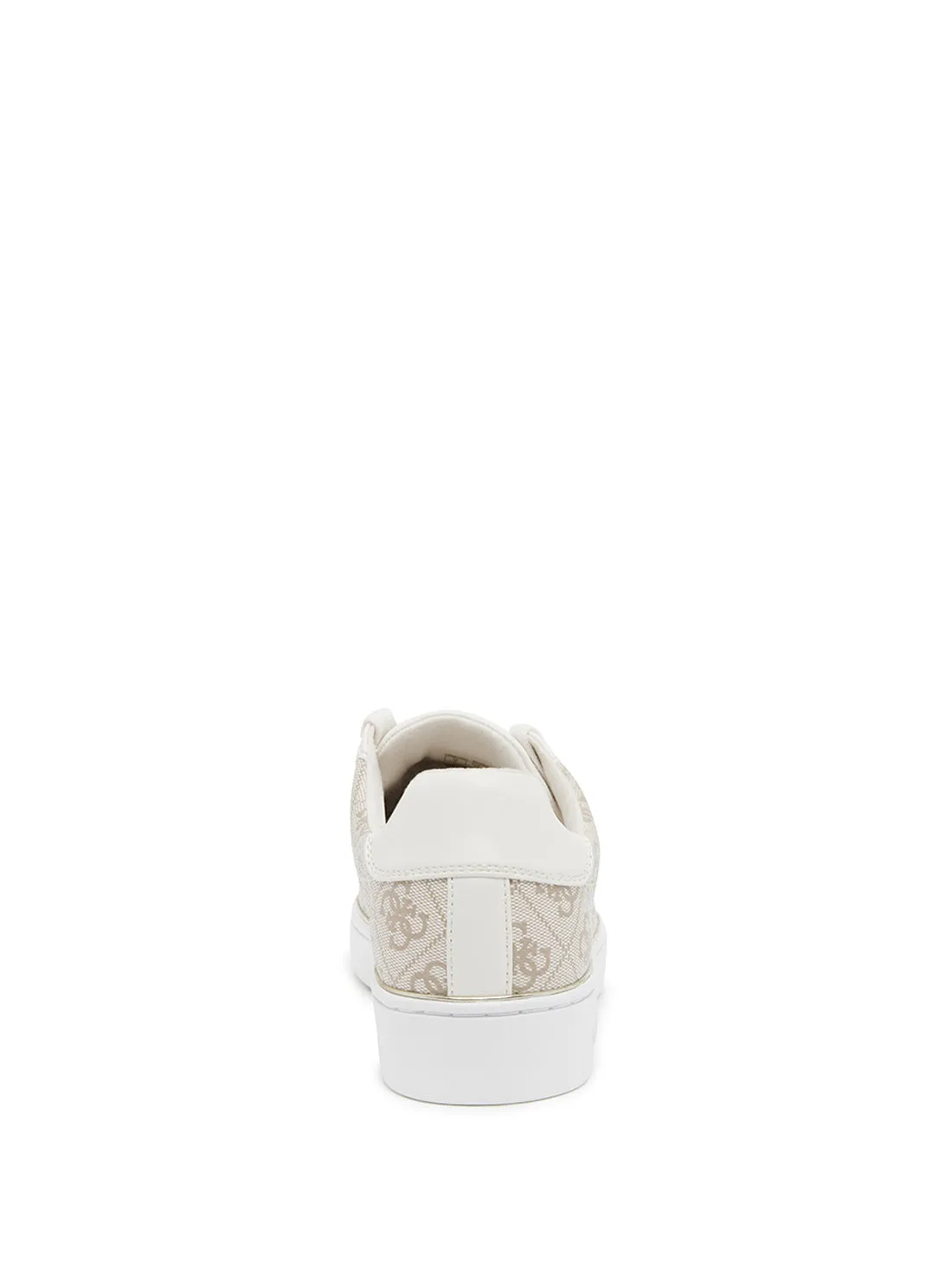 Beige Logo Beckie Sneakers