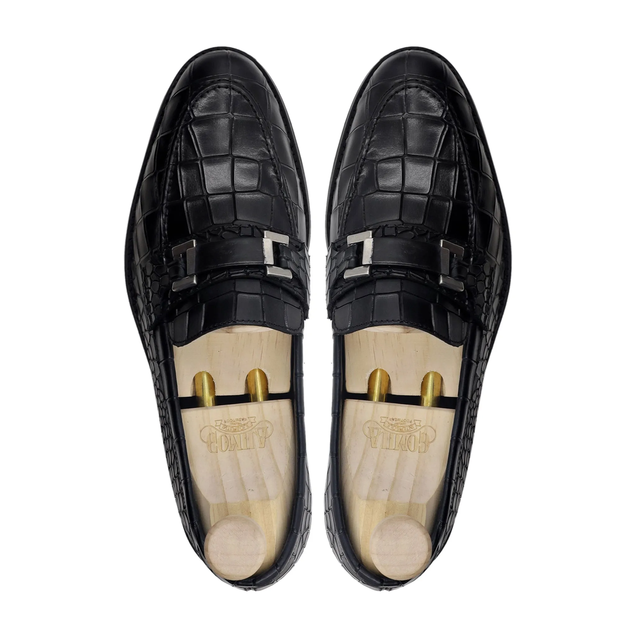 Dakar - Men's Black Calf Leather Loafer