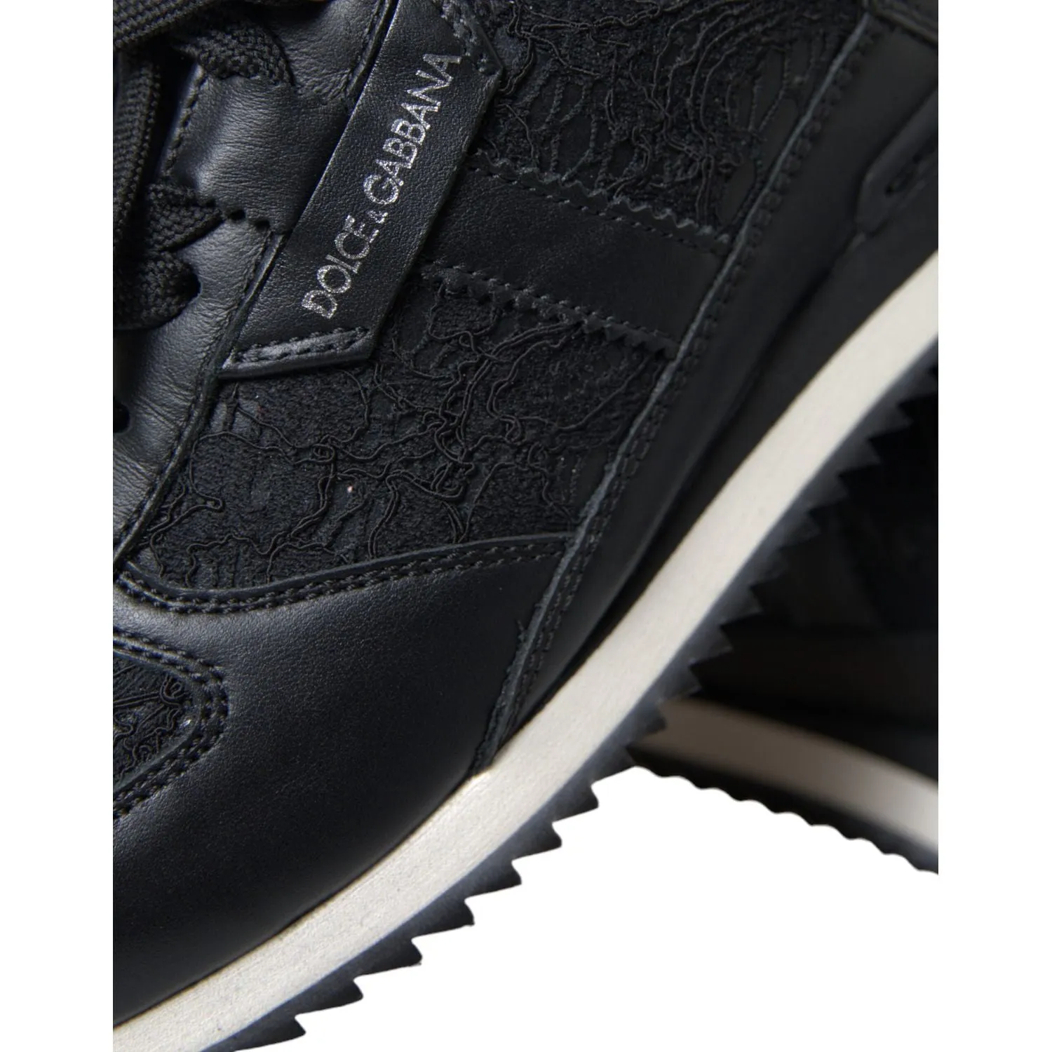 Dolce & Gabbana Elegant Black Classic Sneakers