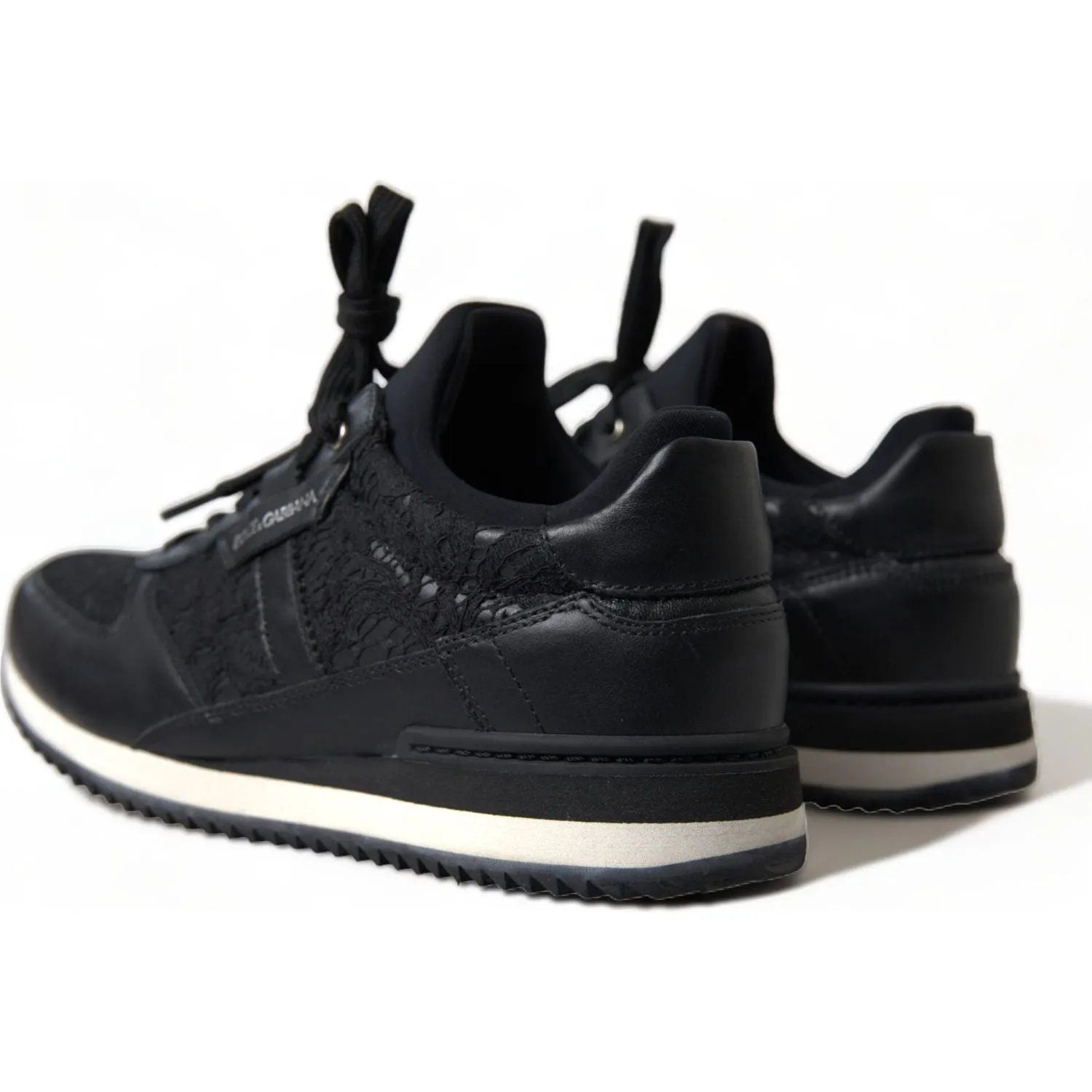 Dolce & Gabbana Elegant Black Classic Sneakers