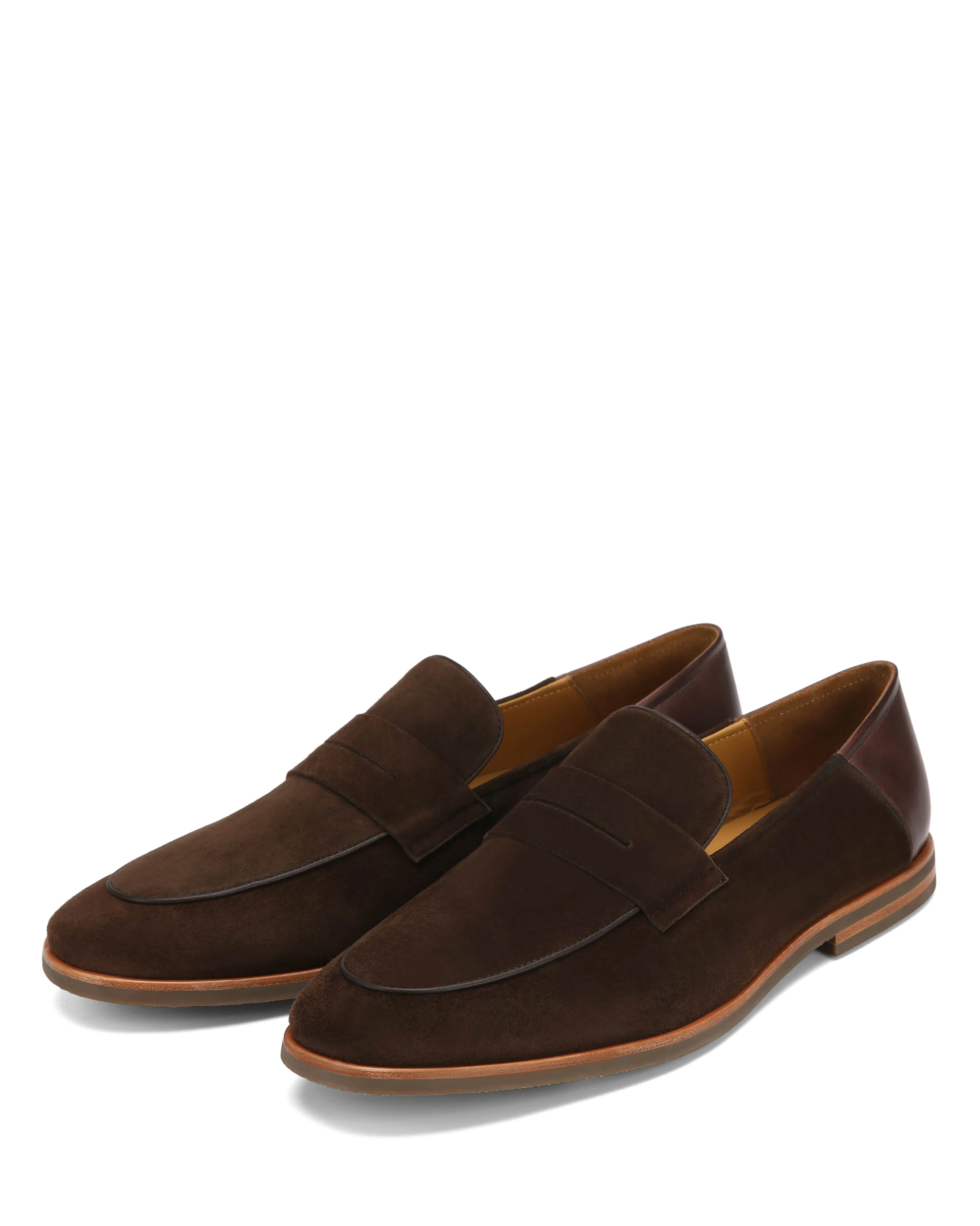 Giacomo Dark Brown Suede