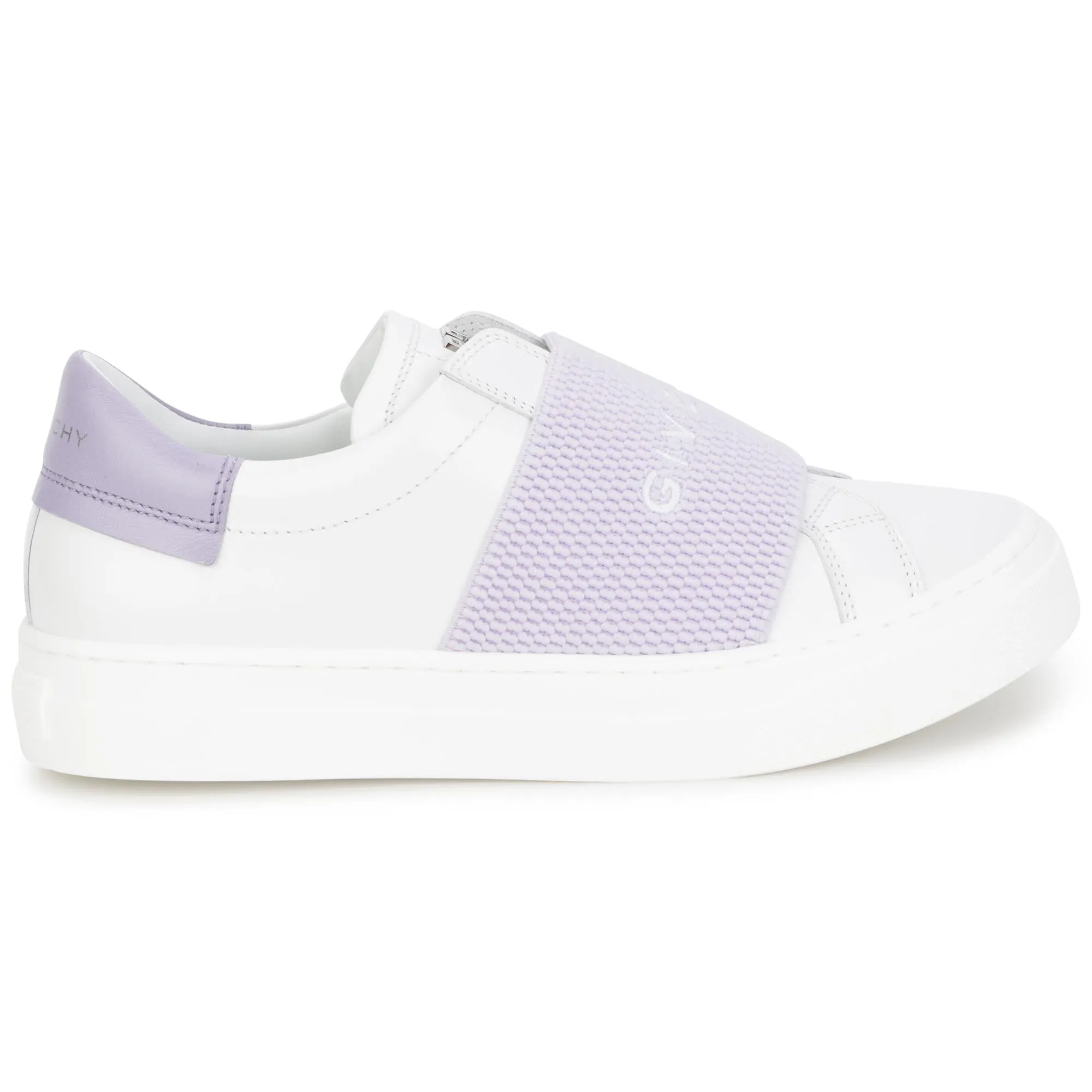 Givenchy White and Lavender Sneakers