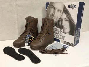 Haix Cold Wet Weather Leather Combat Boots