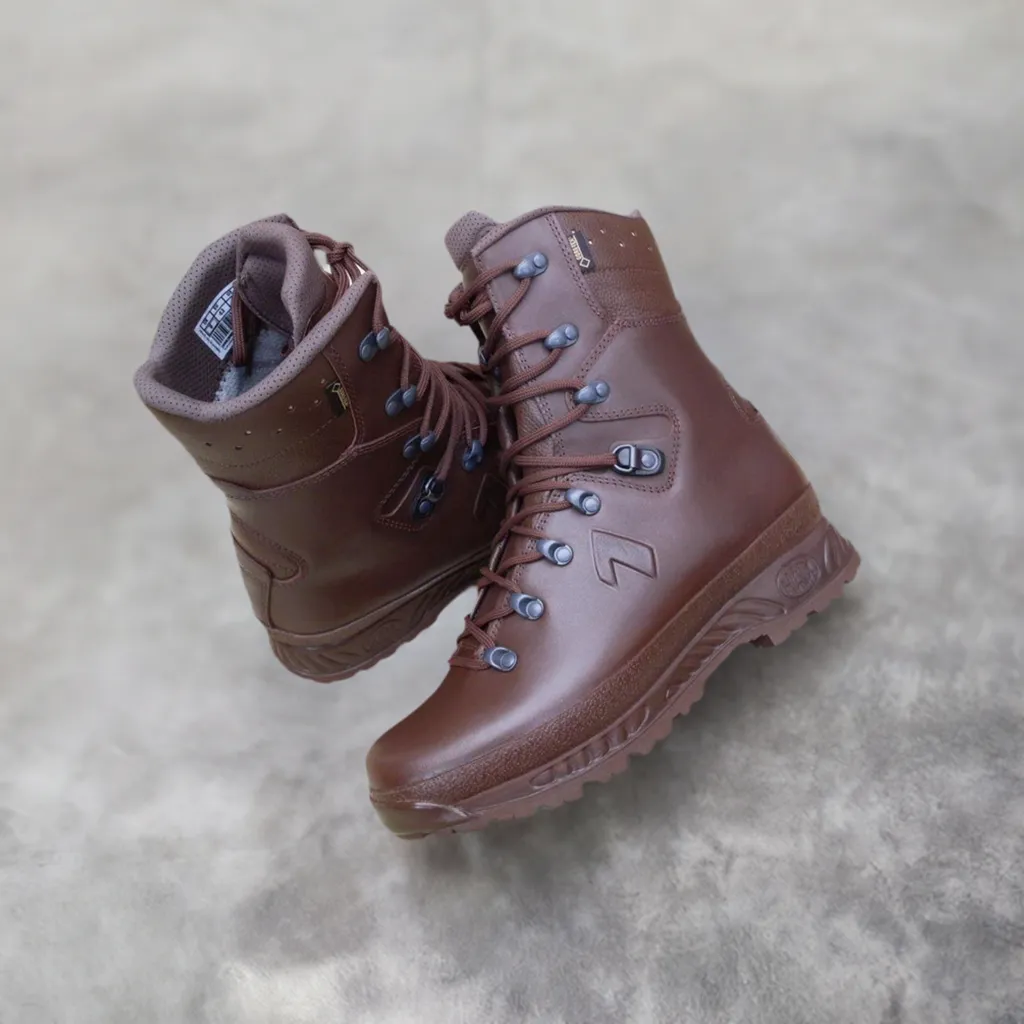 Haix Cold Wet Weather Leather Combat Boots