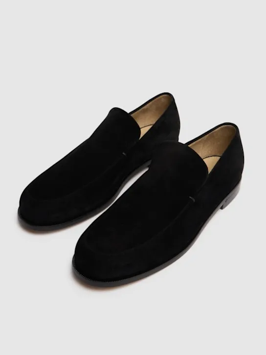 Khaite   10mm Alessio leather loafers 