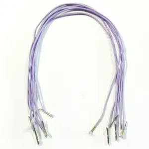 Lilac Hat Elastic Prongs x 6