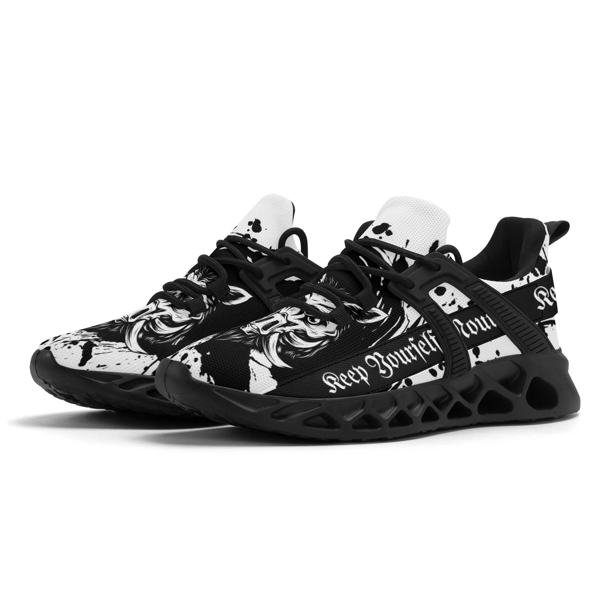 Mens Elastic Sport Sneakers