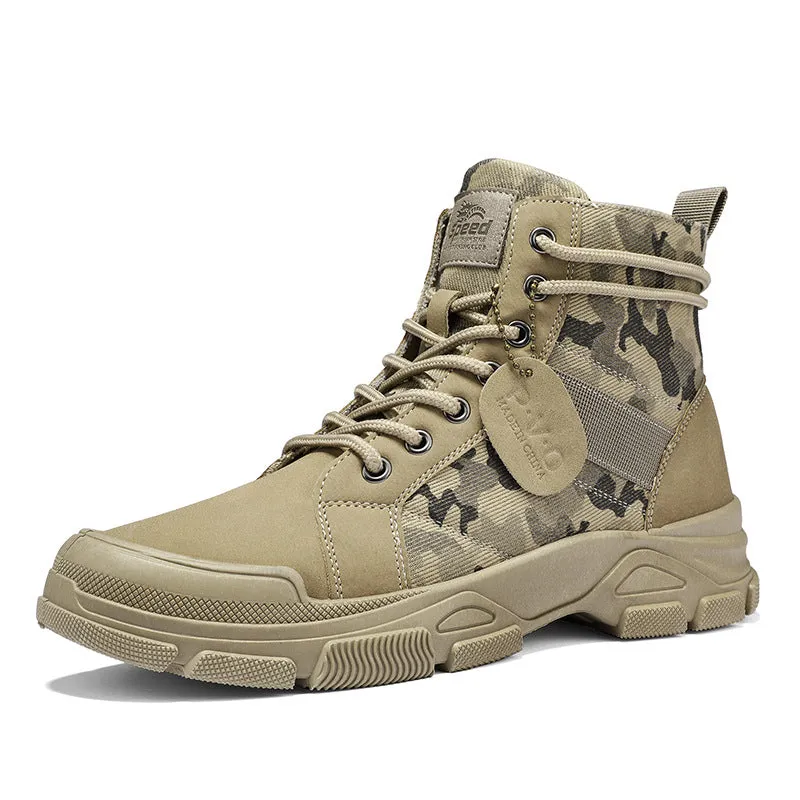 MS788 - Retro Military Desert Boots