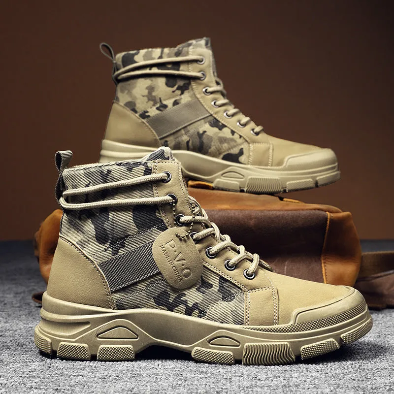 MS788 - Retro Military Desert Boots