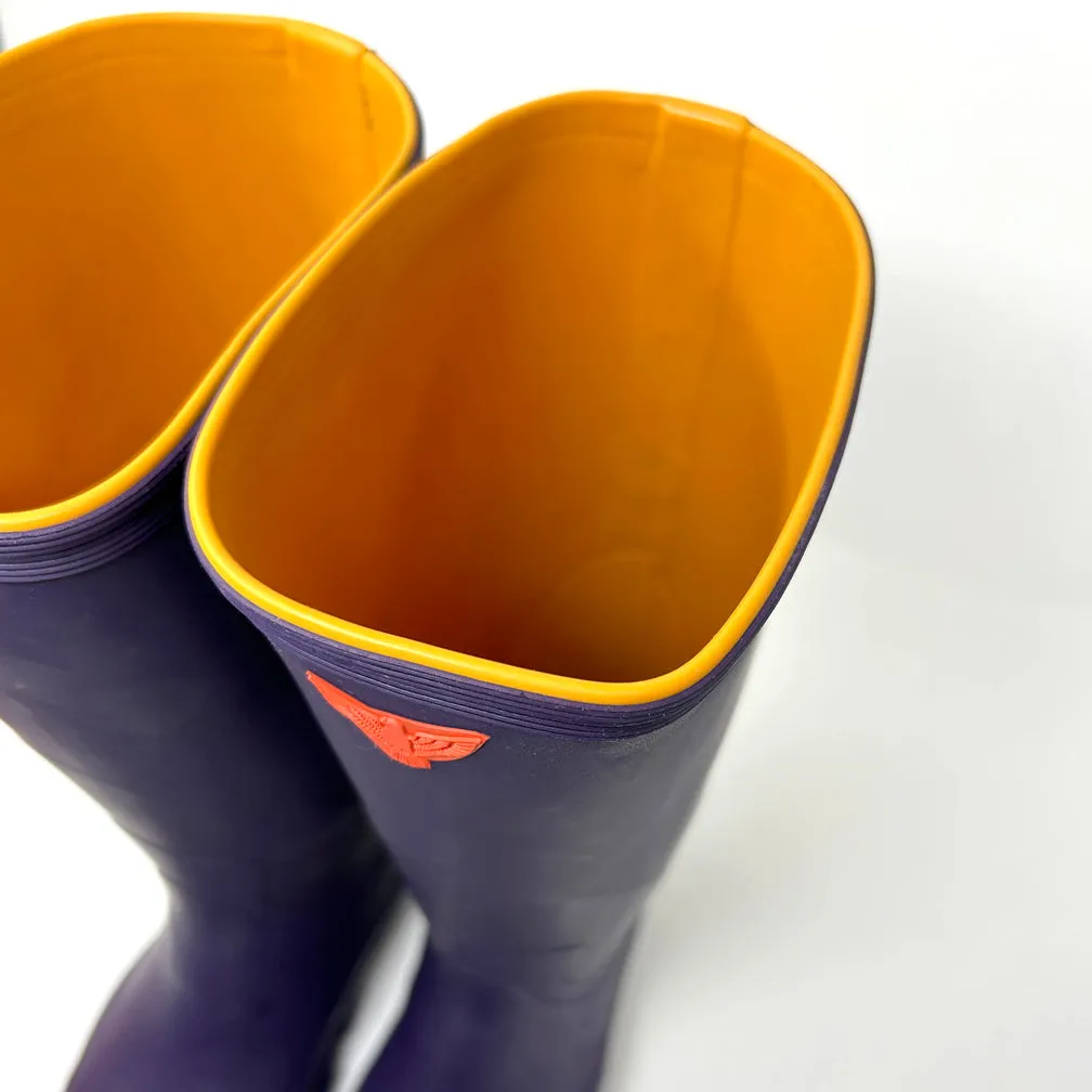 Natural Rubber Boots - Purple