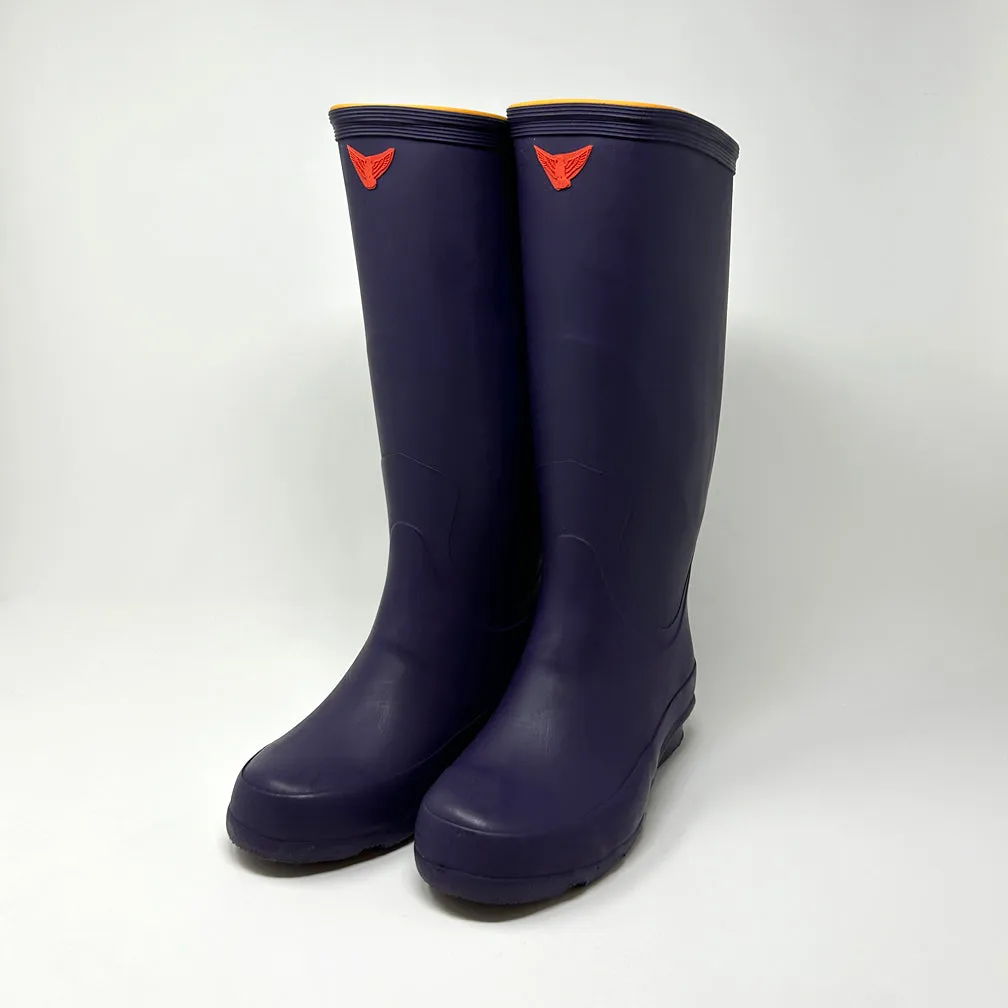 Natural Rubber Boots - Purple