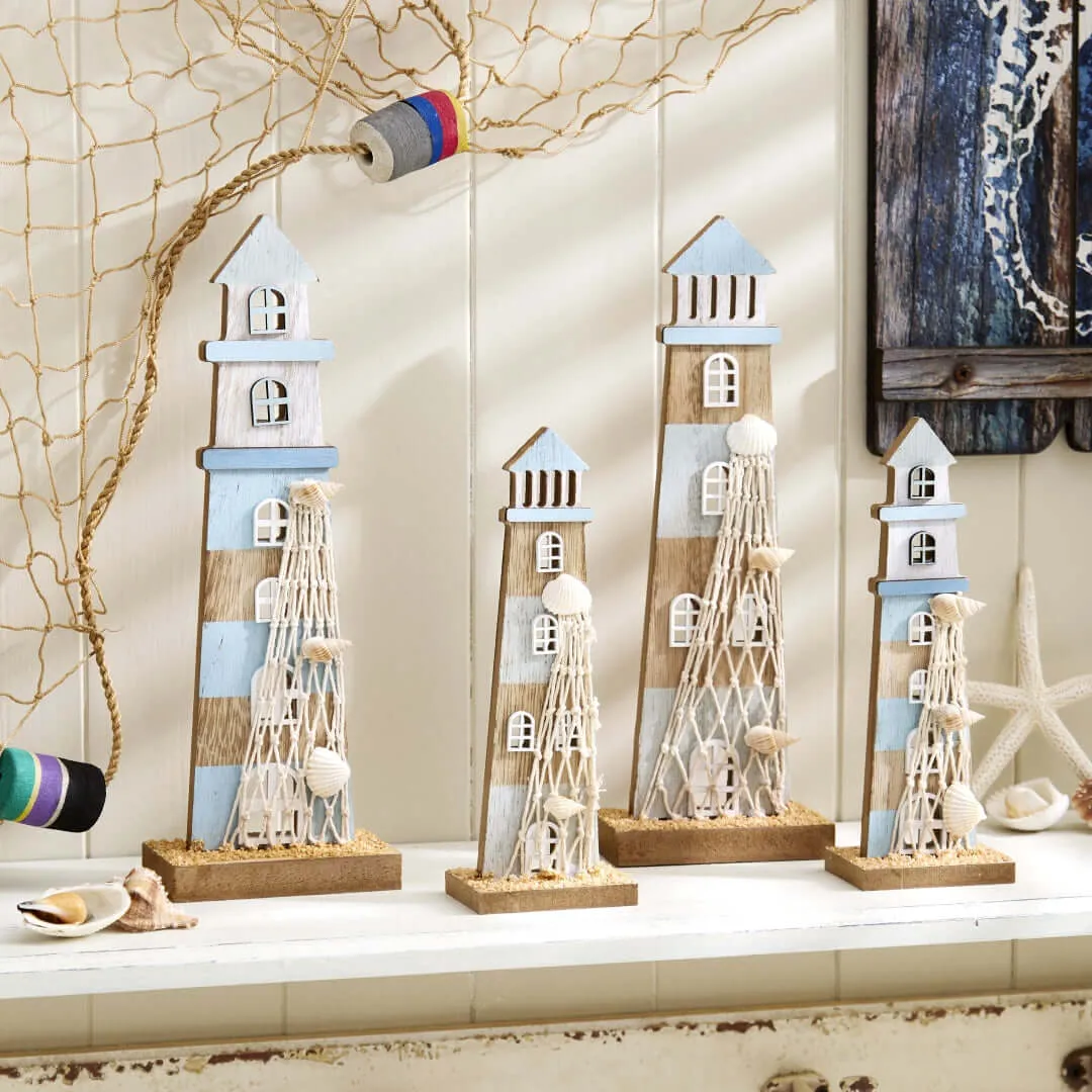 Nautical Lighthouse Shelf Sitter