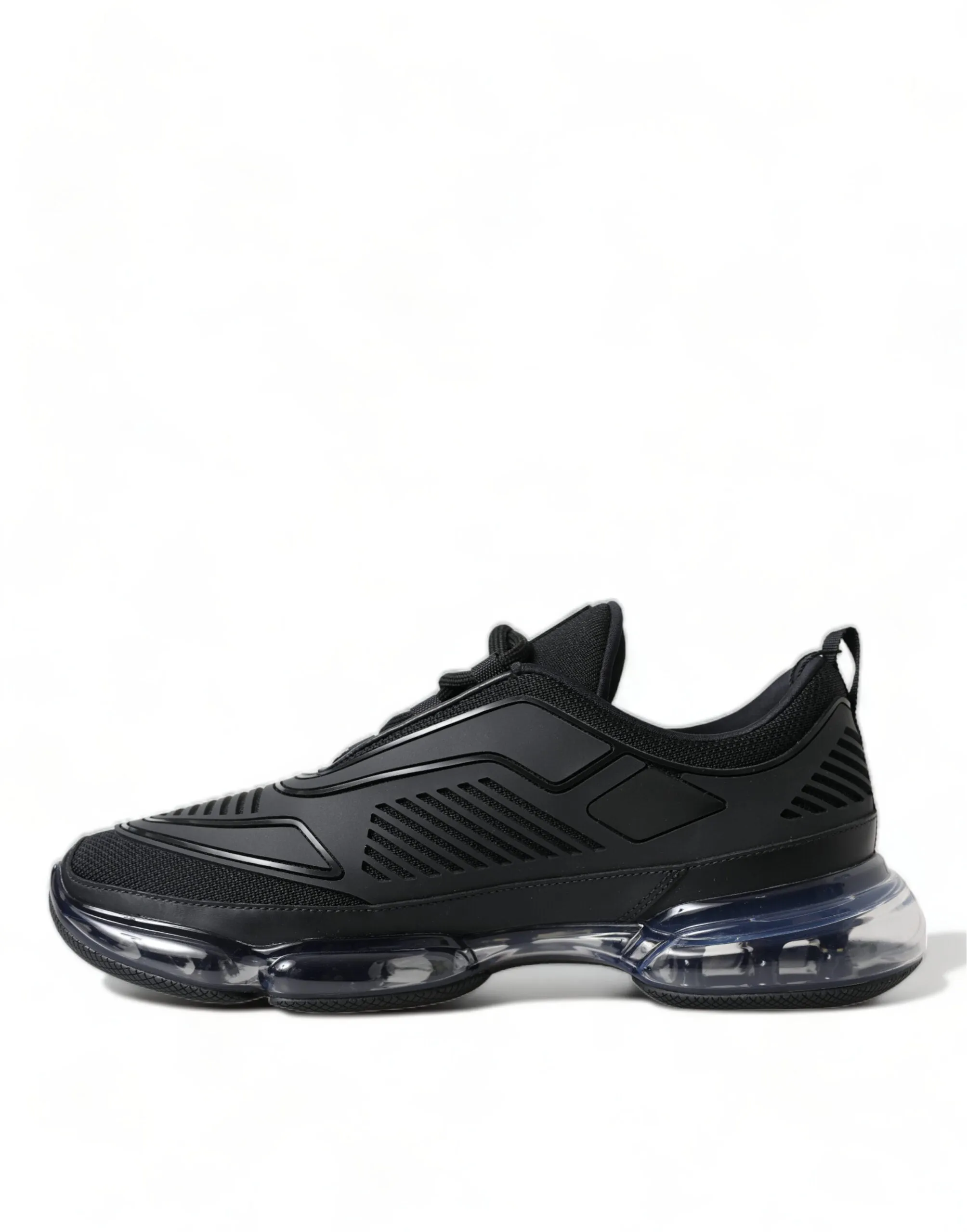 Prada Black on Black Men's Mesh Sneakers