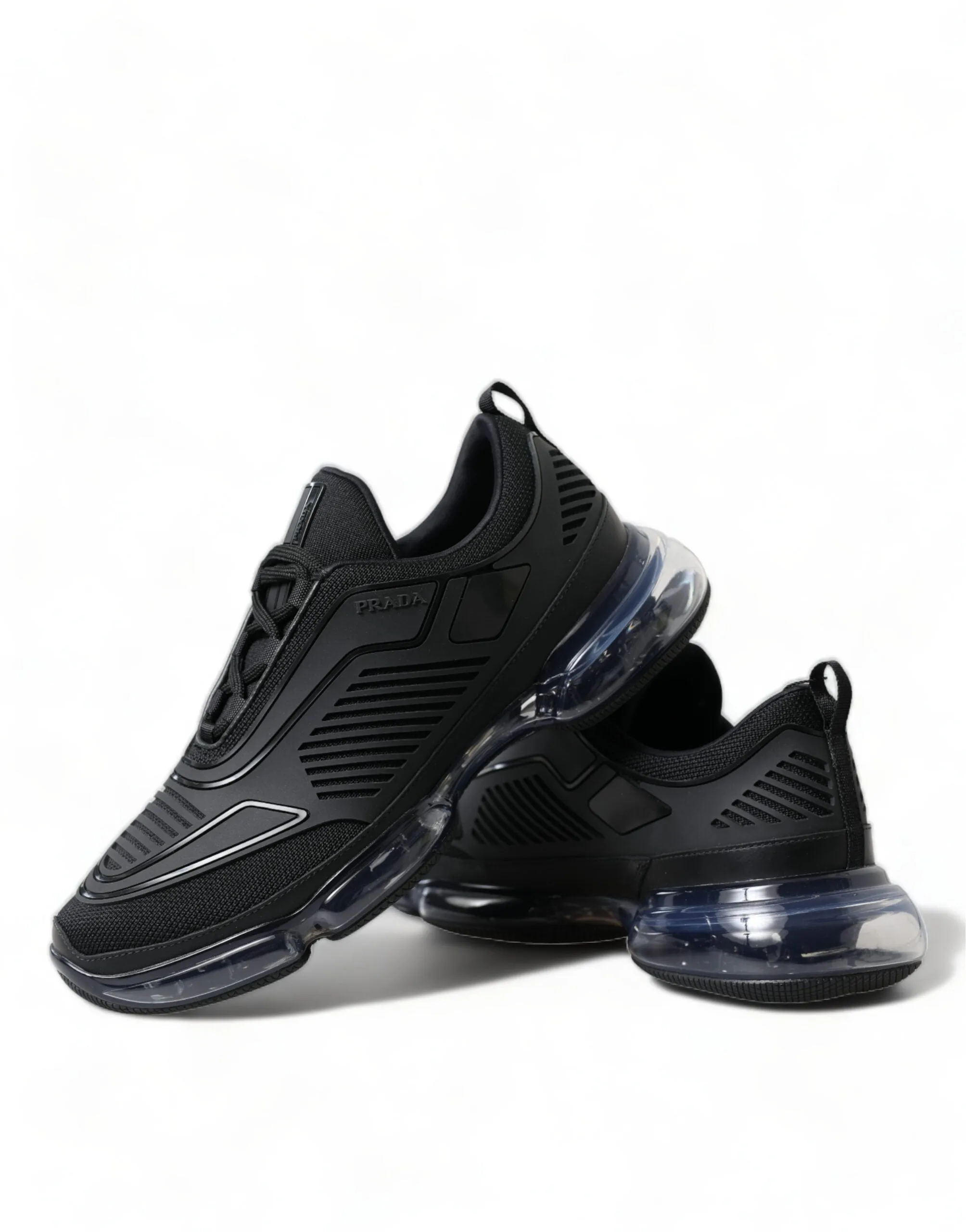 Prada Black on Black Men's Mesh Sneakers