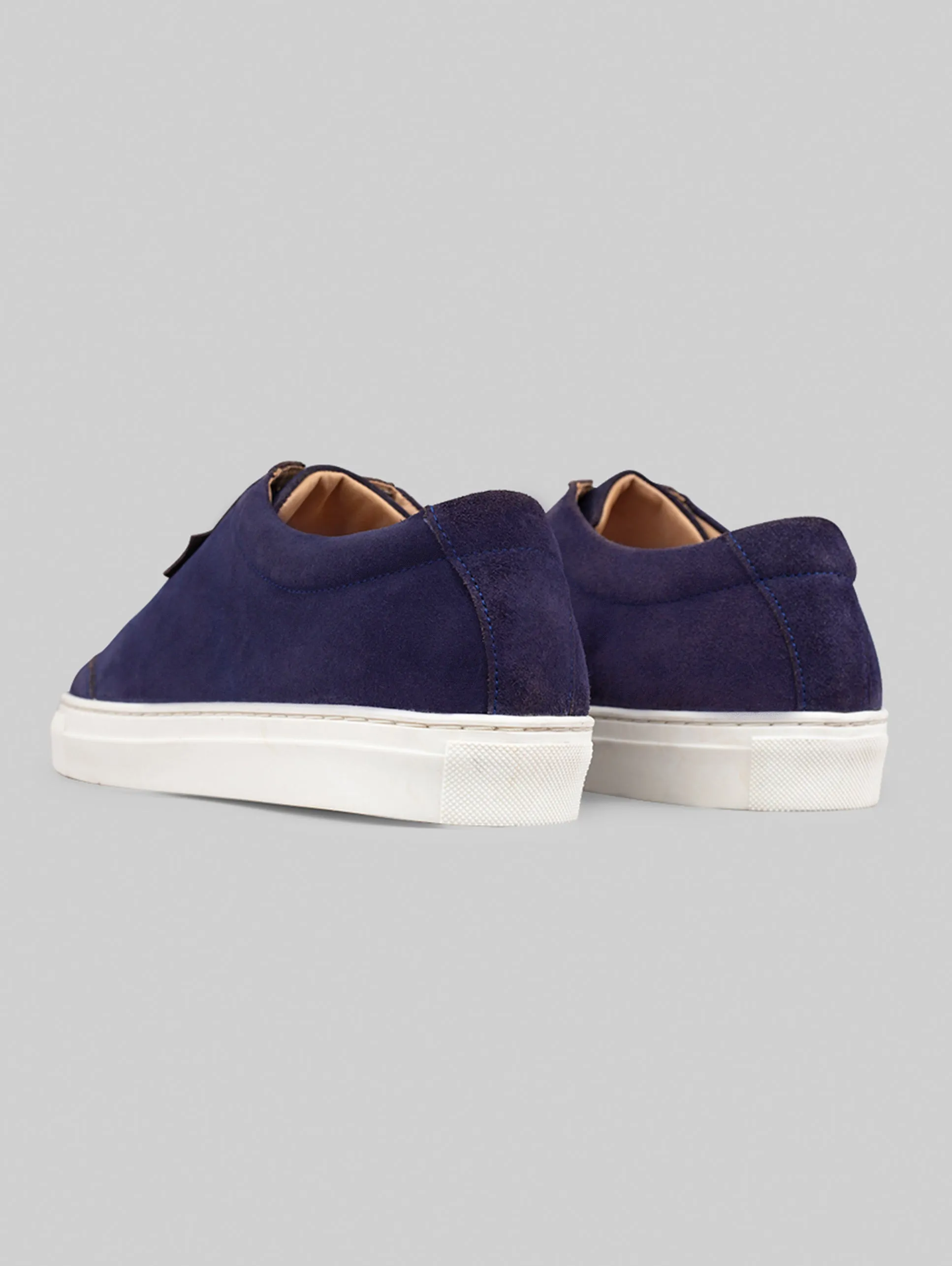 Rawls Men Navy Suede Sneakers