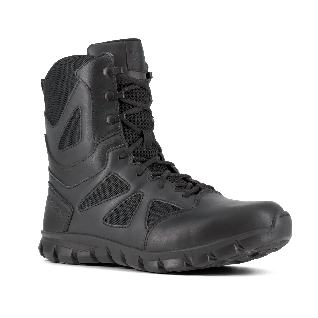 Reebok Sublite Cushion 8" Tactical Boots with Side Zipper - RB8805