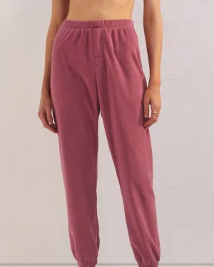 Starlight Fleece Jogger in Pink Aura | Pink Aura